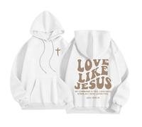 Felpe Uomo con Zip Essential, Felpe Aperte Donna Sportiva Casual con Coulisse Felpe Manica Lunga Tasca con Cerniera E Stampa a Lettere con Cappuccio Sportiva Casual in Stile College