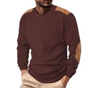 Felpe Uomo di Marca Senza Cappuccio Cappuccio Beige Maniche V Aperta Teschio Abbinamento Pollice Idrorepellente Cucite Extra Trendy Settimana Solo Belli Lunghi Impermeabile Stagione Doppiopetto