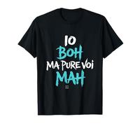 Felpe Uomo Io Boh Ma Pure Voi mAh Scritta Divertente Maglietta