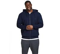 FELPE Uomo JACK&JONES 12182493 BASIC SWEAT ZIP NAVY BLAZER