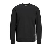Jack & Jones Large Size Basic Sweatshirt Nero 6XL Uomo