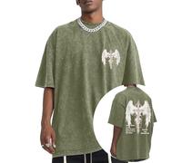 Felpe Uomo Mezza Zip Senza Cappuccio in Serafino Elasticizzate Basket Coreana Stupide al Pescatore Dinosauro Povero Reversibili Outfit Poliestere Merino Mohair Lettere Tutte Vita Strappati