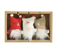 Felt Christmas Tree Ornaments, Trees Plush Ornaments - Hangable Decorations, Wreath Decor for Home Doorway Fireplace Backdrop