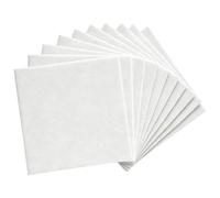Felt Fabric Sheets - 10 Pack White Soft Felt | 11x11in Craft Material