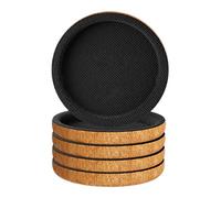 Felt Furniture Pads, Heavy Furniture Sliders, 4x Carpet Glider Discs, Reusable Moving Floor Protectors, for Home, Furnitures, Lifting, Carpets, Wood, Movings, Rearranging, Indoor Use