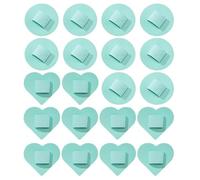 Felt Hair Band - 20 Piece DIY Headbands Base, Elastic Pads | Tea Party Decorations For Vanity Bathroom Travel Women Girls Floral Crafting Supplies Circular Round Adhesive Backing Headwear Parts