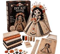 Felt Needle Kit Halloween Spooky Fabric Witch Home Decor