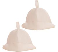 Felt Sauna Hat Steam Bath Cap Elastic Shower Hats Bathroom Accessories Sauna Cap Sauna Supplies Absorbent Bathing Cap for Men Women Professional process