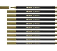 Felt-Tip Pens Stabilo Pen 68 Metallic (10 Pieces) NUOVO