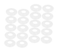 FELTECHELECTR 10 pezzi Guarnizioni per Tappi Bottiglia Birra Rondelle Sigillanti per Bottiglie Swing Gommini Bianchi Antiperdita per Uso Alimentare Compatibili con Bottiglie Bevande e Birra