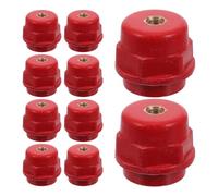 FELTECHELECTR 10 Pezzi Isolatori Distanziatori in Poliestere per Bassa Tensione Supporto Ad Alta Resistenza per Sbarre Collettrici Isolatori Standoff Resistenti Temperature Estreme per Quadri