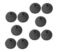 FELTECHELECTR 10 Pezzi Nasi da Clown Nero in Spugna Accessori Sostituibili per Costume Carnevale Pagliaccio Decorazioni Party Cosplay con Naso Circus Resistente e Leggero