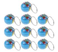 FELTECHELECTR 10 pezzi Portachiavi Tema Pianeta con Anello Leggeri e Portatili Accessori per Bomboniere e Decorazioni da Viaggio