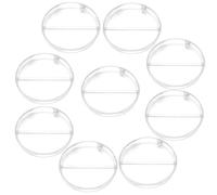 FELTECHELECTR 10 Piastre di Petri da 90Mm con Coperchio Contenitori di Coltura Divisi per Microbiologia e Botanica Set da 10 Pezzi per Esperimenti Scientifici Scolastici e Ricerche di