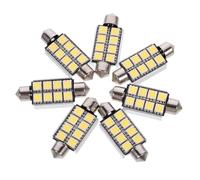 FELTECHELECTR 12 pezzi LED Festoon Dome Lights per Interni Auto Lampadine LED Mappa e Strumenti Luminosità Uniforme Energetico