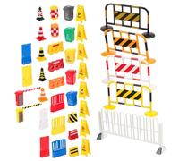 FELTECHELECTR 1Set Mini Stradali per Simulazione per Insegnare Del e Migliorare Consapevolezza Sulla Sicurezza