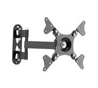 FELTECHELECTR 1set Supporto TV Muro per Schermi da Staffa da Parete per Monitor LCD Design Salvaspazio e Facile Installazione per Casa e Ufficio