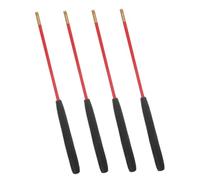 FELTECHELECTR 2 paia Bastoncini Diabolo Cinesi Antiscivolo con Asta Solida e Testa in Rame Impugnatura Ergonomica per e Acrobazie Bastoni Resistenti per Gioco Precisione