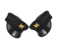 FELTECHELECTR 2 pezzi Cappello Capitano Unisex Nero con Ricamo Elegante per Costume Marinaio e Festa a Tema Marittimo 2pcs