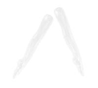 FELTECHELECTR 2 Pezzi Manichino Gonfiabile Trasparente Gamba Singola 32 Pollici Gancio Sospeso per Esposizione Calzini e Leggings, Modello di Esposizione Piedi per Negozi di Abbigliamento