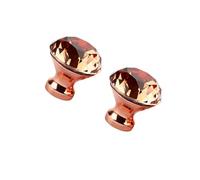 FELTECHELECTR 2 Pezzi Pomelli per Mobiletto in Lega Rosa con Forma a Diamante, Maniglie per Armadi Brillanti alla Moda con Viti, Accessori per Arredo Cucina