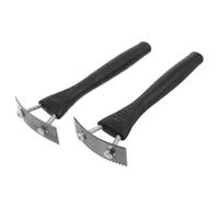FELTECHELECTR 2 Pezzi Raschietto per Corteccia di Alberi da Frutto Malati, Utensile da Frutteto Lama in Metallo e Manico Ergonomico in Plastica, Dimensioni 20,5x8x3cm, per Innesti e Gestione