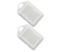 FELTECHELECTR 2 Pezzi Trituratore Manuale per Aglio e Aromatica in Materiale Bianco, Utensili da Cucina per Macinare Verdure e Spezie, Schiacciapatate Resistenti All’usura per Uso Domestico