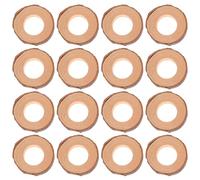 FELTECHELECTR 20 pezzi Anelli Porta Tovaglioli in Legno Naturale Anelli Tovaglioli Natalizi Rustici per Tavola Decorazioni Feste Cena e Matrimonio Design Compatto e Versatile