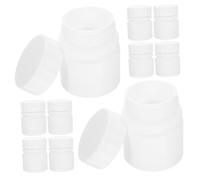 FELTECHELECTR 24pezzi Bottiglie Hdpe Per Pillole Da Viaggio Per Medicinali Pillole e Cosmetici Pratiche e Sicure Per Uso Quotidiano e Viaggi