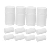FELTECHELECTR 24pezzi Bottiglie Per Pillole Hdpe Da Contenitori Per Medicinali Portatili Da Impermeabili e Resistenti Per Pillole e Campioni Medici