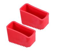 FELTECHELECTR 2pezzi Copertura Antiscivolo per Piedini Scala in Gomma Resistente Protezione Gambe Scale Copri Piedini per Scaletta per Sicurezza e Stabilità