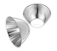 FELTECHELECTR 2pezzi Riflettore Lampada Elettrica Accessorio Per Luce Led Parte Di Ricambio Per Illuminazione Anello Riflettente Per Lampade Pannello Riflettore Per Apparecchi Di Illuminazione