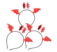 FELTECHELECTR 3 Impostati Cerchietti con per Halloween Accessori Spooky con Fermagli Fasce Decorate per e Ragazze per Cosplay e Feste Tema