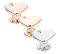FELTECHELECTR 3 Pezzi Charm Decorativi per Cinturino Orologio, 38mm | Acciaio Inossidabile, Forma a Cuore, Effetto Delicato e Grazioso, per Dare Stile al Laccetto