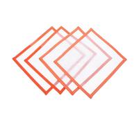 FELTECHELECTR 4 Pezzi Copertura per Prese e Spine Esterne in Pvc Arancia | Resistente ai Raggi Uv, Installazione Facile, Tenuta Elastica, per Collegamenti Elettrici All'aperto