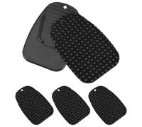 FELTECHELECTR 5 Pezzi Tamponi Moto per Cavalletto Laterale Piastra Supporto Parcheggio Bici Nero Installazione Rapida Senza Attrezzi Design Elegante e Robusto per Stabilità Affidabile