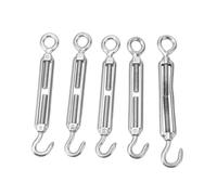 FELTECHELECTR 5 pezzi Tenditore per Cavo in Inox Vite Regolabile per Fune Tendicavo Resistente e Portatile per Tensione Filo