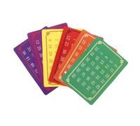 FELTECHELECTR 5 set Carte Telepatiche per Giochi di Lettura del Pensiero Numeri per Trucchi di Calcolo Mentale Giocattolo Interattivo per Spettacoli e Feste