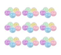 FELTECHELECTR 50 pezzi Capsule Vending Machine Macaron Trasparenti da Contenitori Palline Vuote Giocattolo per Candy DIY e Party Favors