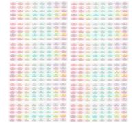 FELTECHELECTR 500 Etichette Autoadesive Qc Passate Impermeabili in Pvc per Magazzino e Uso DIY Resistente allo Sbiadimento Colore Assortito