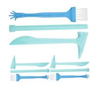 FELTECHELECTR 9 Set per Kit Attrezzi Leggeri in Plastica con Martello Scalpello e Pennello Gioco Educativo per Ragazzi e Ragazze Stimola Creatività e
