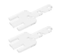 FELTECHELECTR Adattatore Tenditore per Forcelle di Tensione 2 Pezzi, Asta Tenditrice Compatta Resistente per Macchina per Maglieria Addi King Express, Accessori Utensili per Lavori di