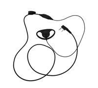 FELTECHELECTR Auricolare D-type con Archetto per Interfono Cavo Resistente e Protezione Orecchio per Sicurezza Ristoranti e Ambienti Rumorosi