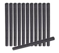 FELTECHELECTR Barre Elettrodo in Grafite Nero 12 Pezzi Diametro 6mm per Agitazione e Fusione di Oro e Argento in Crogioli Elevata Conduttività e Comodità Multipack