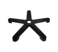 FELTECHELECTR Base Supporto per Flebo Copriruota in Plastica Nera, Accessorio Clinico Compatibile Ruote Comuni, Copertura Inferiore Facile da Installare e Resistente per Uso Professionale