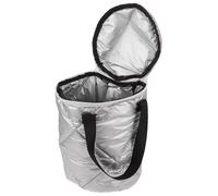 FELTECHELECTR Borsa Termica per Pranzo Rotonda Spessa Maniglia Porta Casseruola Isolato da 16 CM X 24 CM Borsa per Snack e Alimenti Caldi da Asporto per Scuola Ufficio Picnic e Viaggi