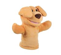 FELTECHELECTR Burattino Mano Cane Peluche Interattivo per Gioco Educativo per Racconti e Role-play Morbido e Realistico Adatto e Adulti per Teatro e Attività Creative