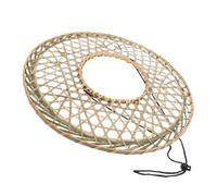 FELTECHELECTR Cappello in Bambù Intrecciato Mano con Design Traforato Cappello Cinese Tradizionale per Costumi e Decorazioni Estivo Leggero per Donna Accessorio Fotografico e Teatrale