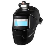 FELTECHELECTR Casco Saldatura Portatile con Colore Naturale e Schermo Protezione Regolabile Elmetto Antinfortunistico Testa Montato per Saldatori Indoor e Outdoor