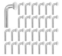 FELTECHELECTR Clip per Impieghi Gravosi e Perni di Sicurezza per Scaffalature Portapallet 100 Pezzi Ø7Mm per Logistica e Magazzini